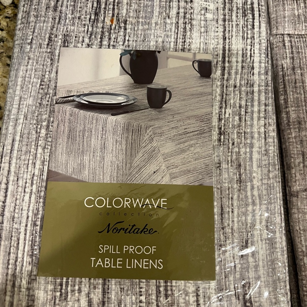 Spill proof table linens